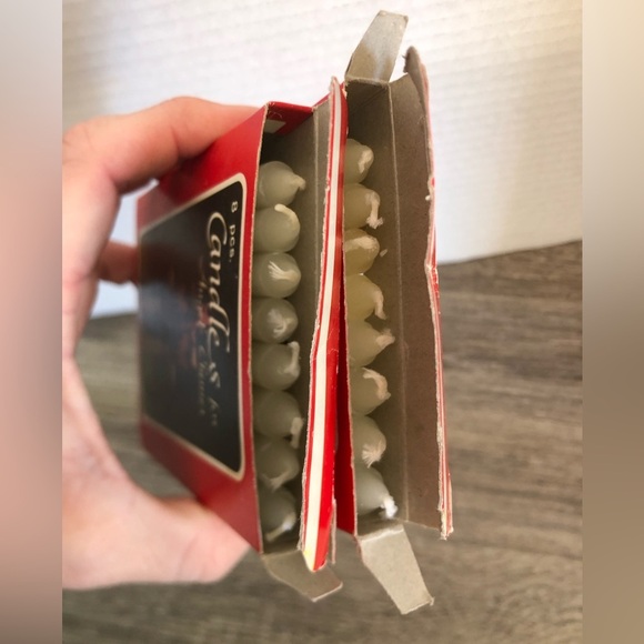 Vtg NOS Miniature Holiday Candles - Picture 6 of 7